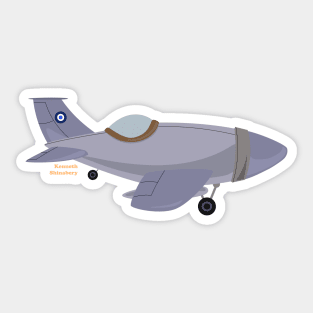 Fighter Jet Sticker